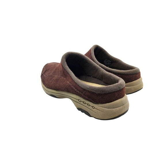 Womens Easy Spirit Soft Brushed Leather Slide On Mules - Picture 7 of 9